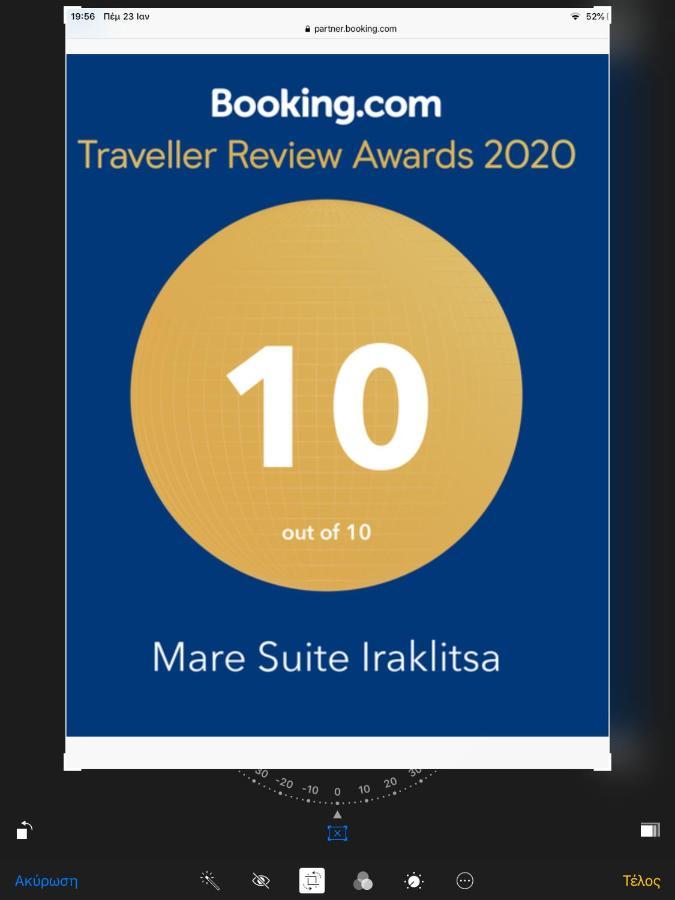 Mare Suite Iraklitsa Nea Iraklitsa Buitenkant foto